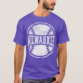 ヴィンテージミルウォーキー野球チームギフト Tシャツ