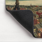 ヴィンテージミルウォーキーWIの地図(1898) マウスパッド (コーナー)