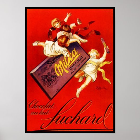 ヴィンテージミルカチョコレートアド ポスター (正面)