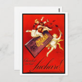 ヴィンテージミルカチョコレートアド ポストカード (正面/裏面)