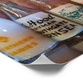 ヴィンテージミルクボトルバイゴータイムズ ポスター (角)