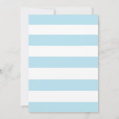 ヴィンテージミルクボトルベビーシャワー招待状 招待状 (裏面)