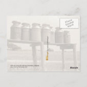 ヴィンテージミルク缶 ポストカード (裏面)