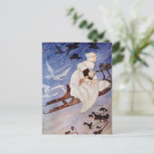 ヴィンテージミロウィンターザスノークイーン ポストカード (スタンド正面)