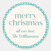 ヴィンテージミントティール（緑がかった色）グリーンジオメトリックドットカスタム