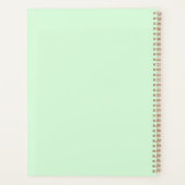 ヴィンテージミントプランナープラン&ノート プランナー手帳 (裏面)