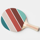 ヴィンテージミントレインボーはっきりしたン 卓球ラケット (横)
