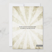 ヴィンテージミント&ピーチジェンダーリビールパーティー 招待状 (裏面)