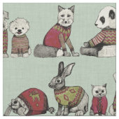 ヴィンテージミント ファブリック (クローズアップ)