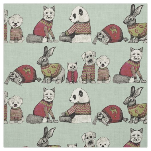 ヴィンテージミント ファブリック (見本)