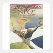 ヴィンテージミーティングダビエーションニース スクエアシール (正面)