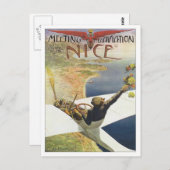 ヴィンテージミーティングダビエーションニース ポストカード (正面/裏面)