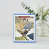 ヴィンテージミーティングダヴィエーションニースハガキ ポストカード (スタンド正面)