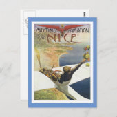 ヴィンテージミーティングダヴィエーションニースハガキ ポストカード (正面/裏面)