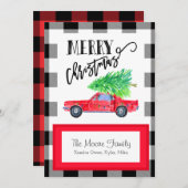 ヴィンテージムスタンクリスマスカード シーズンカード (正面/裏面)