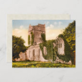 ヴィンテージムックロスアビーキラーニーアイルランド ポストカード (正面/裏面)