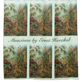 ヴィンテージムッシナ、モスプラントバイエルンスト・ヘイケル シャワーカーテン (正面)