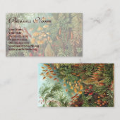 ヴィンテージムッシナ、モスプラントバイエルンスト・ヘイケル 名刺 (正面/裏面)