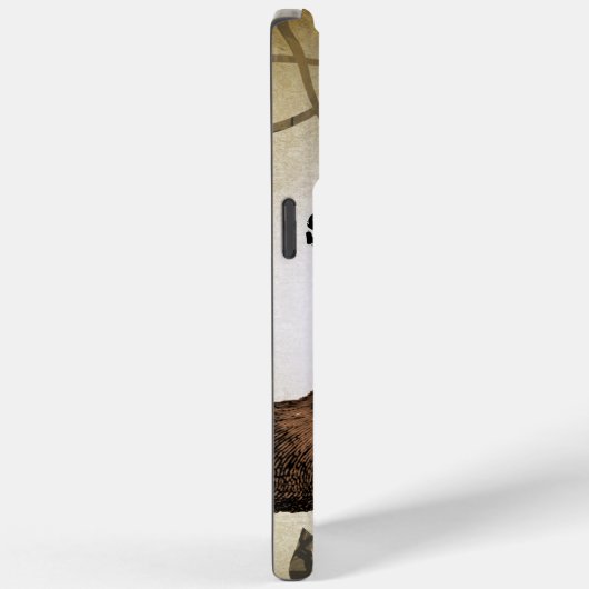 ヴィンテージムースアレーダマスク焼けたつる植物iPhoneケース Case-Mate iPhoneケース (裏面 / 右)