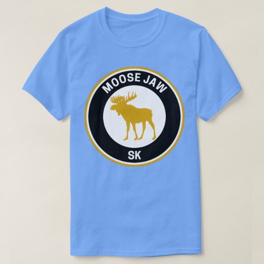 ヴィンテージムースジョースサスカチュワン Tシャツ (デザイン正面)