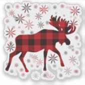 ヴィンテージムース赤雪片 シール (正面)