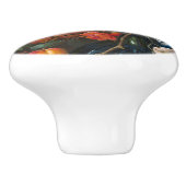 ヴィンテージムーディボタニカルフラワーズ&フルーツ セラミックノブ (側面)