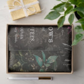 ヴィンテージムーディ花模様とエフェメラデクページ 薄葉紙 (ギフト)