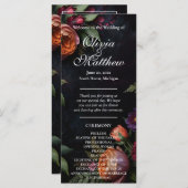 ヴィンテージムード暗いフローラボーバラ (正面/裏面)