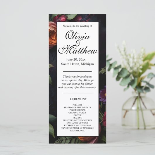 ヴィンテージムード暗いフローラボーバラ (スタンド正面)