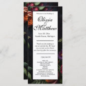 ヴィンテージムード暗いフローラボーバラ (正面/裏面)