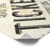 ヴィンテージムービーチケット ポスター (角)