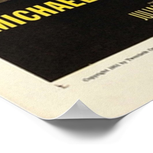 ヴィンテージムービー1951年の大地の芸術作品 ポスター (角)