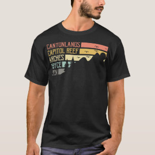 ヴィンテージムーブスーベニアビッグ5ユタマイトファイブネイション Tシャツ