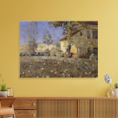 ヴィンテージムーリアピーターセンハウスインガーデン キャンバスプリント (インサイチュ (リビング))