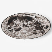 ヴィンテージムーンイラストレーション ペーパープレート (アングル)