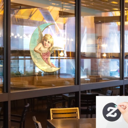 ヴィンテージムーンエンジェル ウィンドウサイン (レストラン窓)