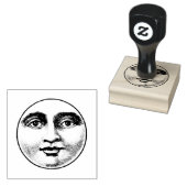 ヴィンテージムーンゴム印 ラバースタンプ (押印)