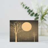 ヴィンテージムーンナイトポストカード ポストカード (スタンド正面)