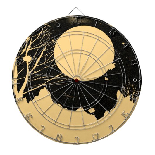 ヴィンテージムーンナイト3 ダーツボード (正面)