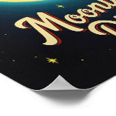 ヴィンテージムーンライトダイナー ポスター (角)