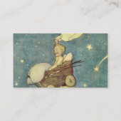 ヴィンテージムーン&スターズベビーシャワー エンクロージャーカード (裏面)