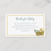 ヴィンテージムーン&スターズベビーシャワー エンクロージャーカード (正面)