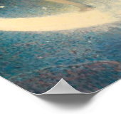 ヴィンテージムーン&スターズポスター ポスター (角)