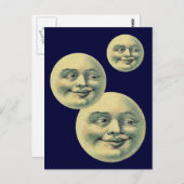 ヴィンテージムーン ポストカード (正面/裏面)