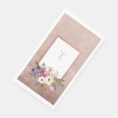 ヴィンテージムーヴウォーター色フローライニシャル (コーナー)