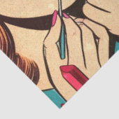 ヴィンテージメイクアップ女子漫画 薄葉紙 (詳細)