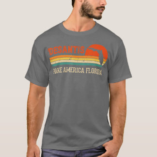 ヴィンテージメイクアメリカフロリダデサンティス0エル Tシャツ