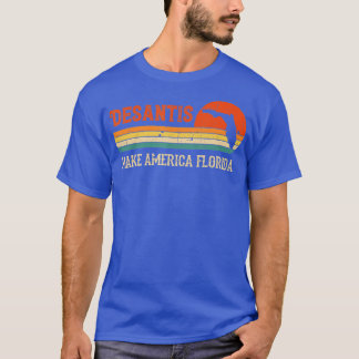 ヴィンテージメイクアメリカフロリダデサンティス2024選挙 Tシャツ