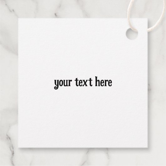 ヴィンテージメイク美しい化粧品レトロカスタム フェイバータグ (裏面)