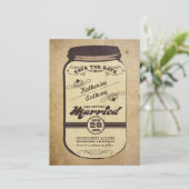 ヴィンテージメイスンの瓶の日付を除く セーブザデート (スタンド正面)